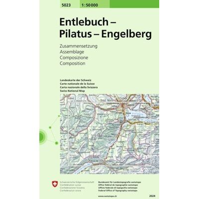 Swisstopo 1 : 50 000 Entlebuch - Pilatus - Engelberg Swisstopo 1 : 50 000 Entlebuch - Pilatus - Engelberg