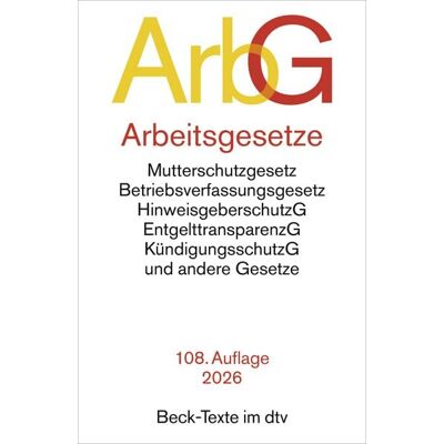 dtv Arbeitsgesetze dtv Arbeitsgesetze