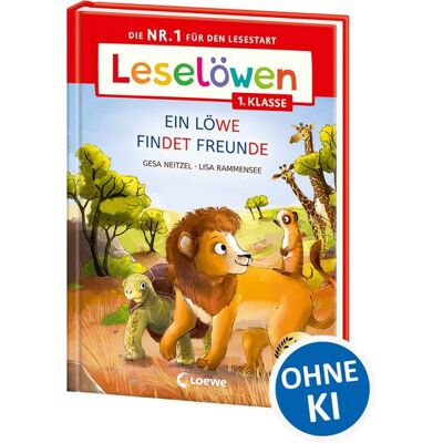 Loewe Leselöwen 1. Klasse - Ein Löwe findet Freunde (Großbuchstabenausgabe) Loewe Leselöwen 1. Klasse - Ein Löwe findet Freunde (Großbuchstabenausgabe)