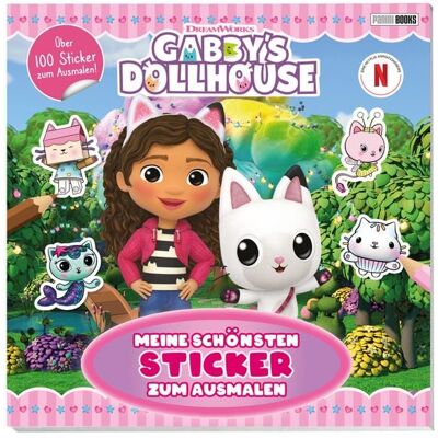 Panini Gabby's Dollhouse: Meine schönsten Sticker zum Ausmalen Panini Gabby's Dollhouse: Meine schönsten Sticker zum Ausmalen