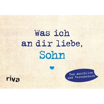 Riva Was ich an dir liebe, Sohn – Miniversion Riva Was ich an dir liebe, Sohn – Miniversion