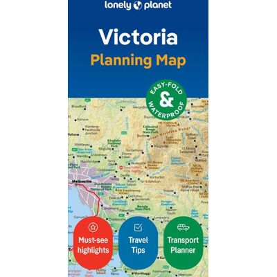 Lonely Planet Victoria Planning Map Lonely Planet Victoria Planning Map