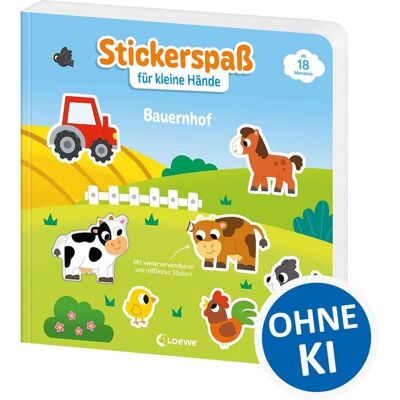 Loewe Stickerspaß für kleine Hände - Bauernhof Loewe Stickerspaß für kleine Hände - Bauernhof