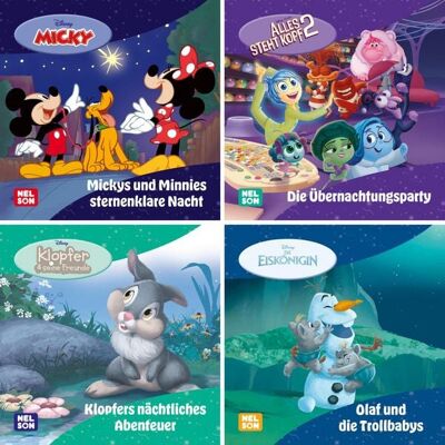 Nelson 4er-Set Maxi-Mini 60: Disney Gutenacht-Geschichten Nelson 4er-Set Maxi-Mini 60: Disney Gutenacht-Geschichten