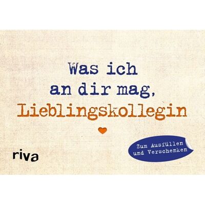Riva Was ich an dir mag, Lieblingskollegin – Miniversion Riva Was ich an dir mag, Lieblingskollegin – Miniversion