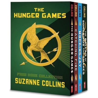 Scholastic Hunger Games 4-Book Paperback Box Set (the Hunger Games, Catching Fire, Mockingjay, the Ballad of Songbirds and Snakes) Scholastic Hunger Games 4-Book Paperback Box Set (the Hunger Games, Catching Fire, Mockingjay, the Ballad of Songbirds and Snakes)