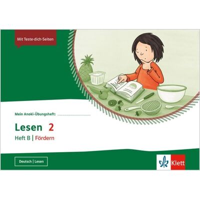 Klett Schulbuchverlag Mein Anoki-Übungsheft. Lesen 2. Heft B Fördern. Übungsheft Klasse 2 Klett Schulbuchverlag Mein Anoki-Übungsheft. Lesen 2. Heft B Fördern. Übungsheft Klasse 2