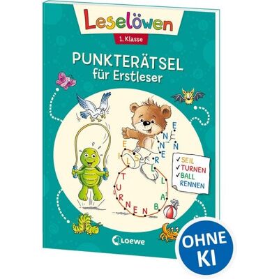 Loewe Leselöwen Punkterätsel für Erstleser - 1. Klasse (Petrol) Loewe Leselöwen Punkterätsel für Erstleser - 1. Klasse (Petrol)