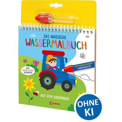 Loewe Das magische Wassermalbuch - Auf dem Bauernhof Loewe Das magische Wassermalbuch - Auf dem Bauernhof