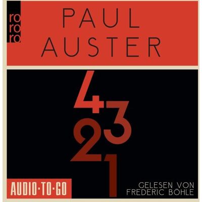 Audio-To-Go 4 3 2 1 Audio-To-Go 4 3 2 1