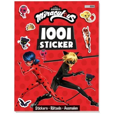 Panini Miraculous: 1001 Sticker: Stickern – Rätseln – Ausmalen Panini Miraculous: 1001 Sticker: Stickern – Rätseln – Ausmalen