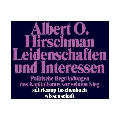 Suhrkamp Leidenschaften und Interessen Suhrkamp Leidenschaften und Interessen