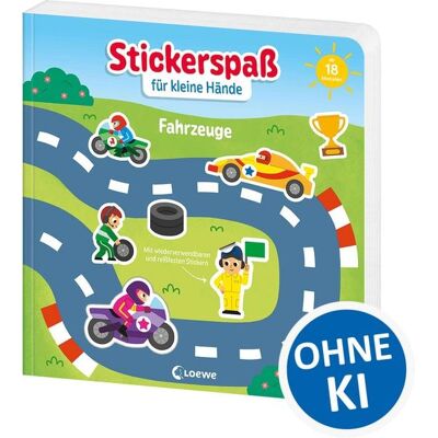 Loewe Stickerspaß für kleine Hände - Fahrzeuge Loewe Stickerspaß für kleine Hände - Fahrzeuge