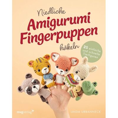 Mvg Niedliche Amigurumi-Fingerpuppen häkeln Mvg Niedliche Amigurumi-Fingerpuppen häkeln