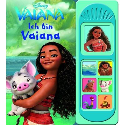 Phoenix International Publications Inc. Disney Vaiana - Ich bin Vaiana - Soundbuch - Pappbilderbuch mit 7 Geräuschen Phoenix International Publications Inc. Disney Vaiana - Ich bin Vaiana - Soundbuch - Pappbilderbuch mit 7 Geräuschen