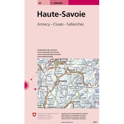 Swisstopo 45 Haute-Savoie Swisstopo 45 Haute-Savoie