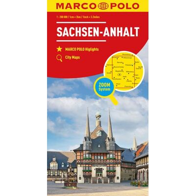 MairDuMont MARCO POLO Regionalkarte Deutschland 08 Sachsen-Anhalt 1:200.000 MairDuMont MARCO POLO Regionalkarte Deutschland 08 Sachsen-Anhalt 1:200.000