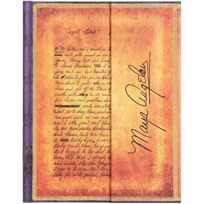 Paperblanks Hardcover Notizbuch Angelou, Ich weiß, warum der gefangene Vogel singt, Ultra, Liniert Paperblanks Hardcover Notizbuch Angelou, Ich weiß, warum der gefangene Vogel singt, Ultra, Liniert