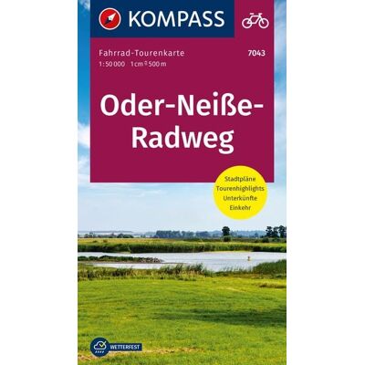 Kompass-Karten KOMPASS Fahrrad-Tourenkarte Oder-Neiße-Radweg 1:50.000 Kompass-Karten KOMPASS Fahrrad-Tourenkarte Oder-Neiße-Radweg 1:50.000