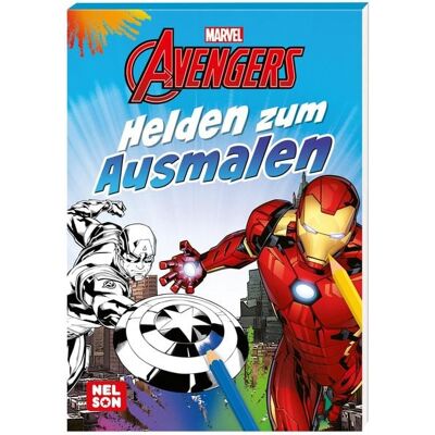 Nelson Marvel Avengers: Helden zum Ausmalen Nelson Marvel Avengers: Helden zum Ausmalen