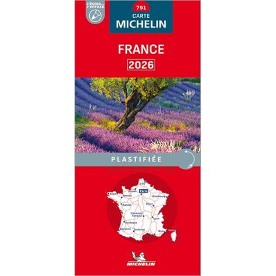 Michelin Frankreich 2026 (plastifiziert) Michelin Frankreich 2026 (plastifiziert)
