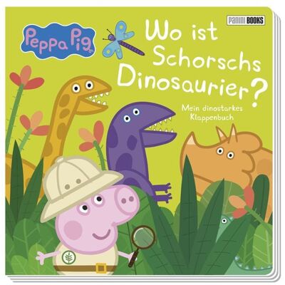 Panini Peppa Pig: Wo ist Schorschs Dinosaurier? - Mein dinostarkes Klappenbuch Panini Peppa Pig: Wo ist Schorschs Dinosaurier? - Mein dinostarkes Klappenbuch