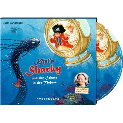 Coppenrath CD: Käpt'n Sharky und der Schatz in der Tiefsee Coppenrath CD: Käpt'n Sharky und der Schatz in der Tiefsee