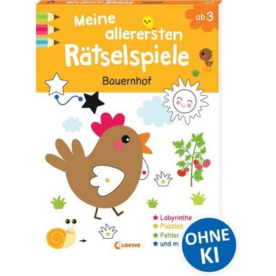 Loewe Meine allerersten Rätselspiele - Bauernhof Loewe Meine allerersten Rätselspiele - Bauernhof
