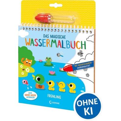 Loewe Das magische Wassermalbuch - Frühling Loewe Das magische Wassermalbuch - Frühling