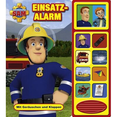 Phoenix International Publications Inc. Feuerwehrmann Sam - Einsatzalarm,Klappen-Geräusche-Buch Phoenix International Publications Inc. Feuerwehrmann Sam - Einsatzalarm,Klappen-Geräusche-Buch