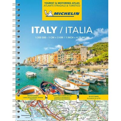Michelin Straßenatlas Italien mit Spiralbindung Michelin Straßenatlas Italien mit Spiralbindung