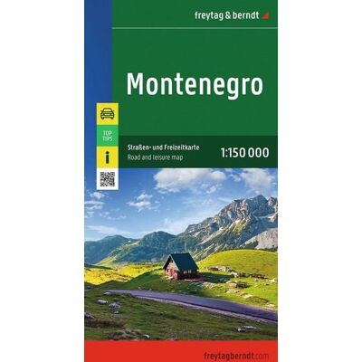 KOMPASS freytag und berndt Freytag & berndt Straßenkarte Montenegro 1:150.000 KOMPASS freytag und berndt Freytag & berndt Straßenkarte Montenegro 1:150.000