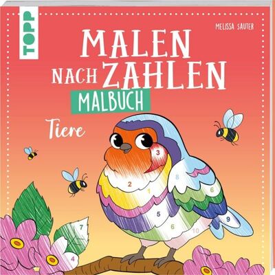 Frechverlag GmbH Malen nach Zahlen Malbuch Tiere Frechverlag GmbH Malen nach Zahlen Malbuch Tiere