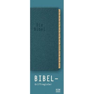 SCM R. Brockhaus Bibel-Griffregister mit Kraftpapier SCM R. Brockhaus Bibel-Griffregister mit Kraftpapier
