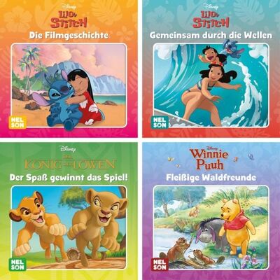 Nelson 4er-Set Maxi-Mini 56: Disney Klassiker Nelson 4er-Set Maxi-Mini 56: Disney Klassiker