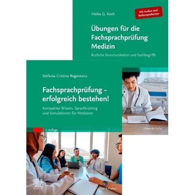 Urban & Fischer in Elsevier Fachsprachprüfung Lehrbuch und Arbeitsbuch Set Urban & Fischer in Elsevier Fachsprachprüfung Lehrbuch und Arbeitsbuch Set