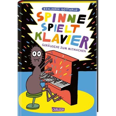 Carlsen Spinne spielt Klavier Carlsen Spinne spielt Klavier