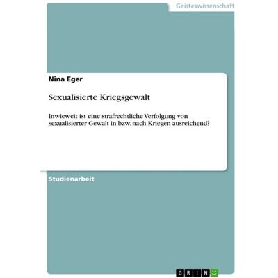 GRIN Sexualisierte Kriegsgewalt GRIN Sexualisierte Kriegsgewalt