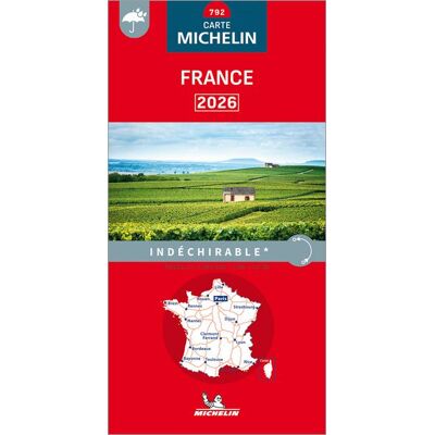 Michelin Frankreich 2026 (widerstandsfähig) Michelin Frankreich 2026 (widerstandsfähig)