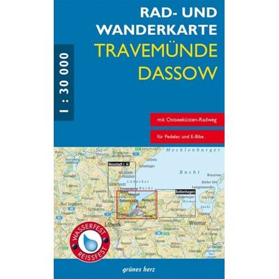 Grünes Herz Rad- und Wanderkarte Travemünde - Dassow Grünes Herz Rad- und Wanderkarte Travemünde - Dassow