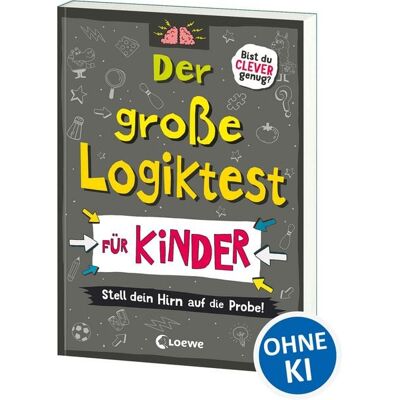 Loewe Der große Logiktest für Kinder - Stell dein Hirn auf die Probe! Loewe Der große Logiktest für Kinder - Stell dein Hirn auf die Probe!