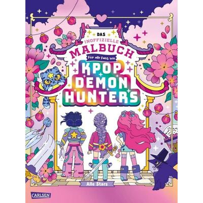 Carlsen K-POP Das inoffizielle Malbuch für Fans von K-POP DEMON HUNTERS Carlsen K-POP Das inoffizielle Malbuch für Fans von K-POP DEMON HUNTERS