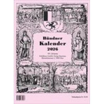 PubliReno Bündner Kalender 2026 PubliReno Bündner Kalender 2026