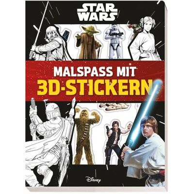 Panini Star Wars: Malspaß mit 3D-Stickern Panini Star Wars: Malspaß mit 3D-Stickern