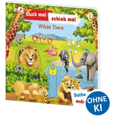 Loewe Guck mal, schieb mal! Suche und entdecke - Wilde Tiere Loewe Guck mal, schieb mal! Suche und entdecke - Wilde Tiere