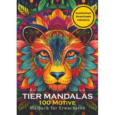 Tolino Media Malbuch für Erwachsene - Tier Mandalas 100 Motive Tolino Media Malbuch für Erwachsene - Tier Mandalas 100 Motive