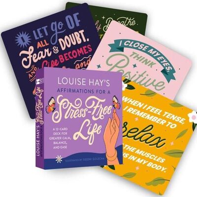 Hay House Louise Hay's Affirmations for a Stress-Free Life Hay House Louise Hay's Affirmations for a Stress-Free Life