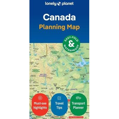 Lonely Planet Canada Planning Map Lonely Planet Canada Planning Map