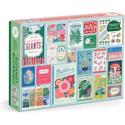 Abrams & Chronicle Books Ever Upward Botanist Bookshelf 1000 Piece Puzzle Abrams & Chronicle Books Ever Upward Botanist Bookshelf 1000 Piece Puzzle