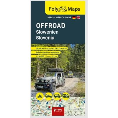 TVV Touristik-Verlag GmbH FolyMaps OFFROAD Slowenien 1:250 000 TVV Touristik-Verlag GmbH FolyMaps OFFROAD Slowenien 1:250 000